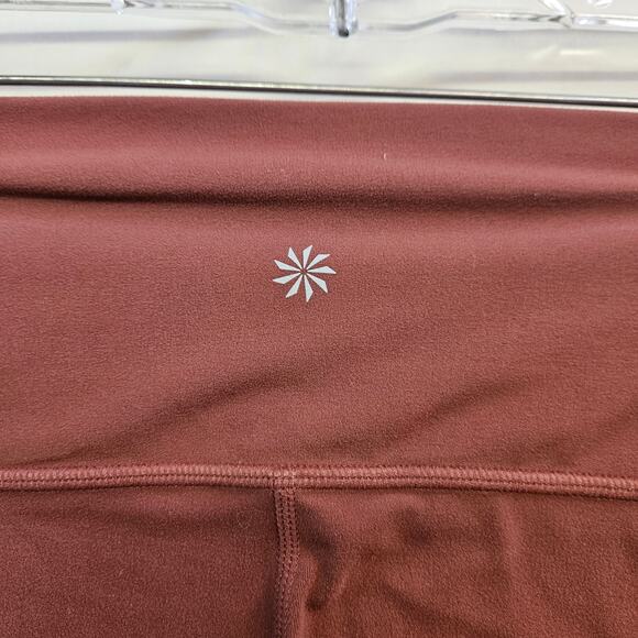 Athleta Ranier Tights Leggings Size XS Mauve Active Wear Running Work Out - Picture 4 of 8